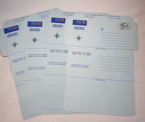 RSA Aerogramme with pre printed 10 cents stamp - unused