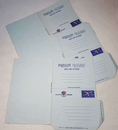 RSA Air Letter Aerogramme with pre printed 5 cents stamp - Unused