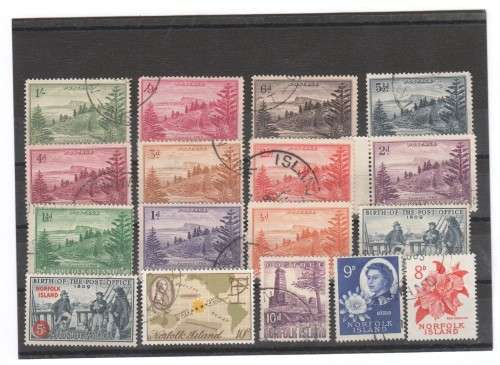 Lot of 17 stamps - Including some of the very first ones