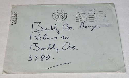 Official commissioner general UMTATA envelope with rubber cancel to Barkley East  - 6 May 1975