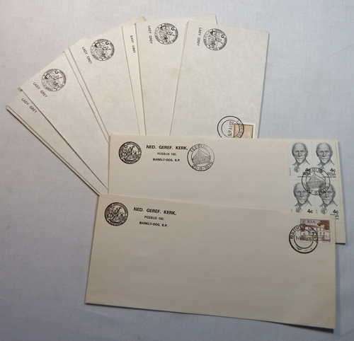 Lot of 13 covers with mostly first day cancellations