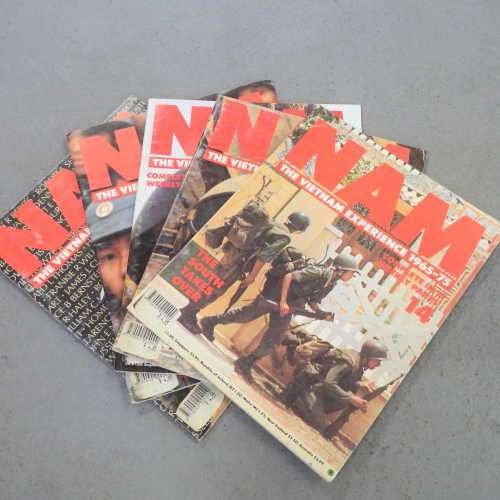 Lot of 5 Vietnam experience magazines - Number 14, 15, 17, 18 and 19