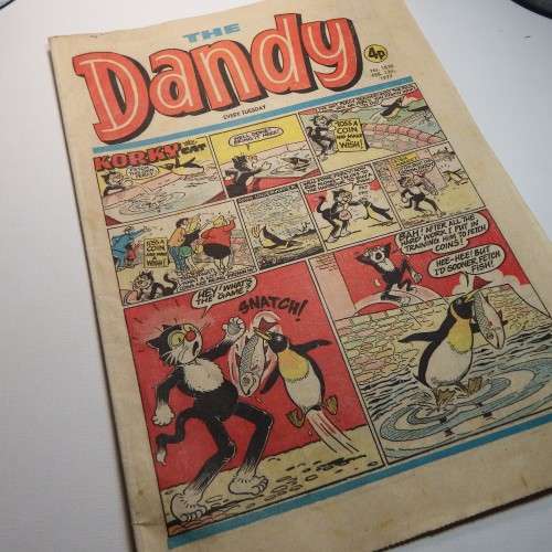 The Dandy 1977 Feb 12th Comic book - No. 1838