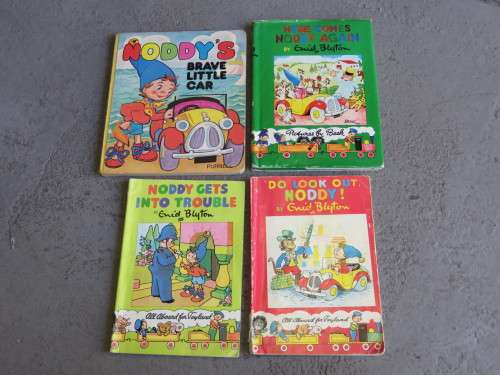 Lot of 4 Noddy children's books