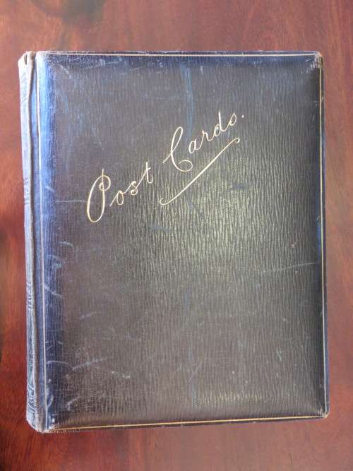 Lot of 420+ postcards collected by Frank Reid 1904