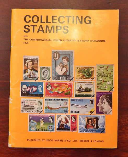 Collecting stamps - With the Commonwealth QE2 stamp catalogue