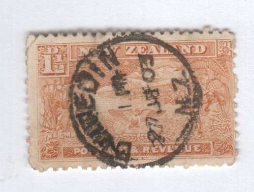 New Zealand S.G. 275b - N.Z. Contingent on Boer War issue - 1900 - Used