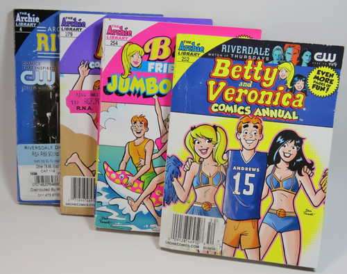 Lot of 4 Archie comics