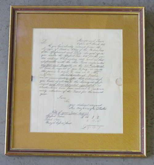 Tax Assessment Letter requesting tax to be paid of 19 pounds 16 shillings 7 pence