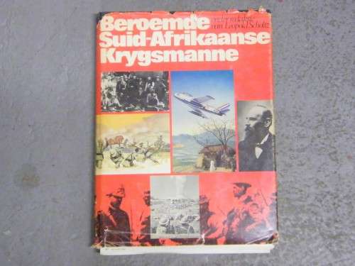 Beroemde Suid Afrikaanse Krygsmanne book with some magazine cut outs