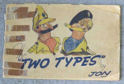 The Two Types by Jon military comic book