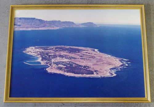 Vintage Air photo of Robben Island - Limited 220 of 220 - Given to ex prison keeper - Sizes below
