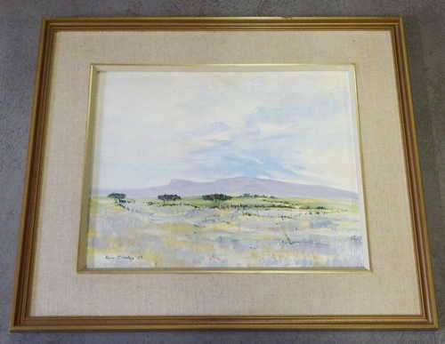Kevin Stanley oil on board painting - Size with frame 72 x 61 cm - Size without frame 49 x 40 cm