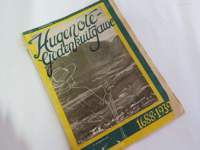 Hugenote - Gedenkuitgawe 1688-1939 booklet - Loose cover pages