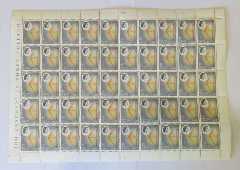 Full page of mint stamps SACC 90 - Not checked for watermarks and varieties