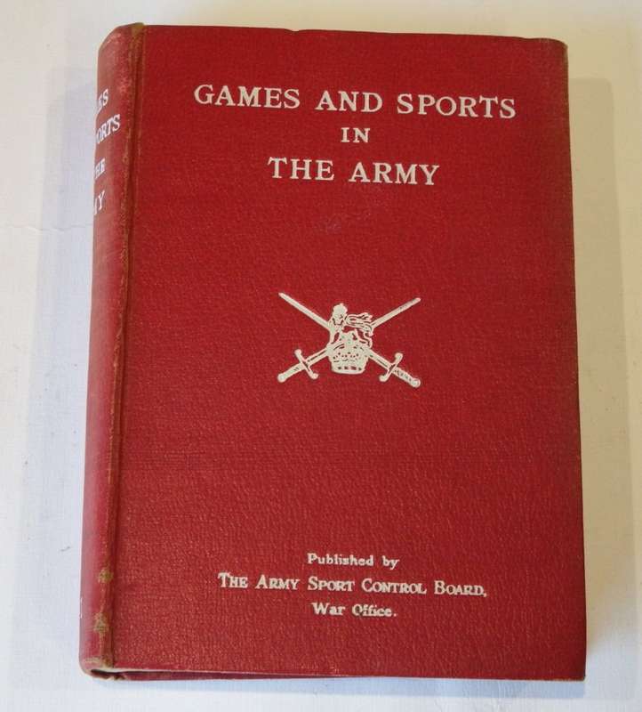 Games and Sports in the Army 1941 book
