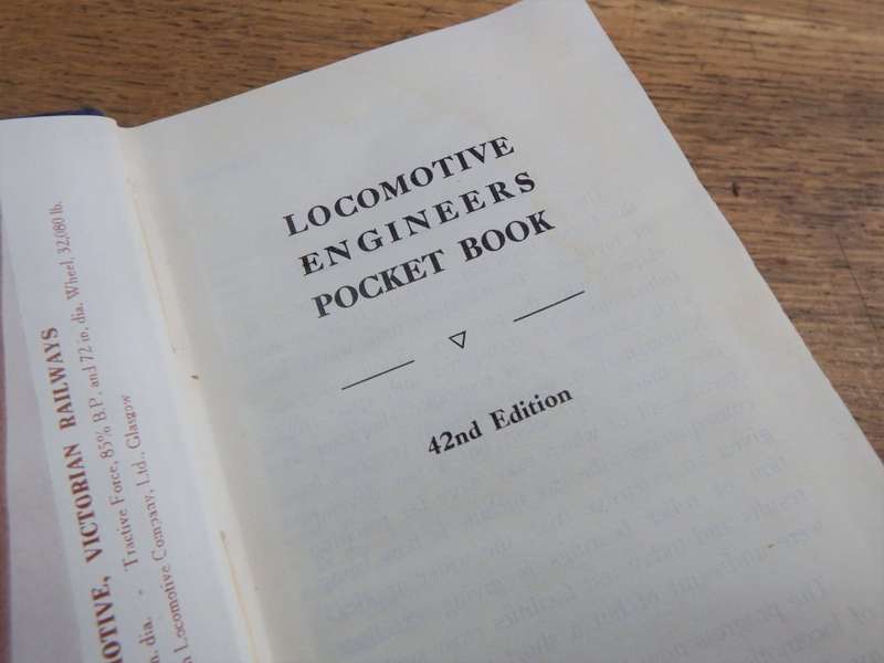 Locomotive Engineers pocket book - 42nd edition