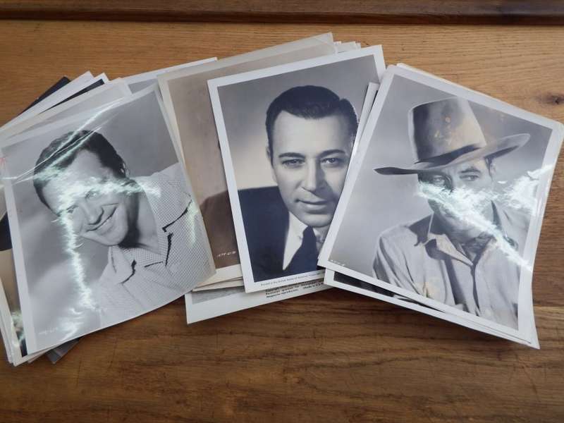 Lot of 20 vintage picture of actors