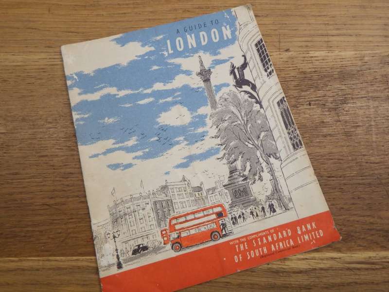 Vintage Standard Bank guide to London