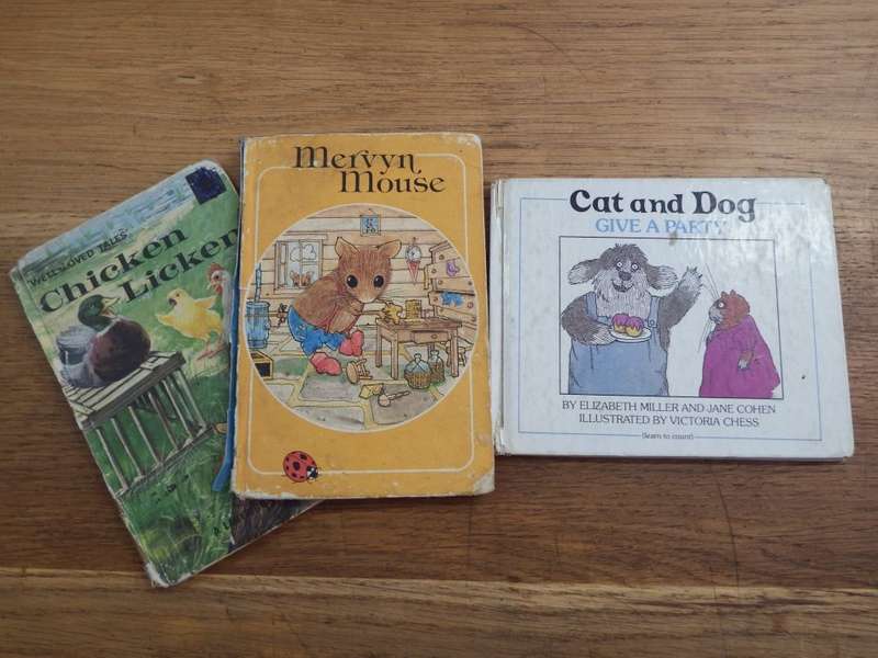 Lot of 3 vintage children`s story books