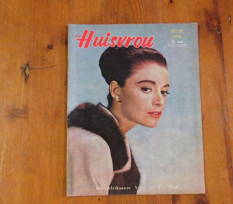 Die Huisvrou - Julie 1963 magazine