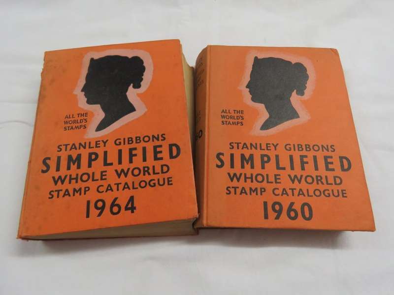Stanley Gibbons world stamp catalogues - 1960 and 1964