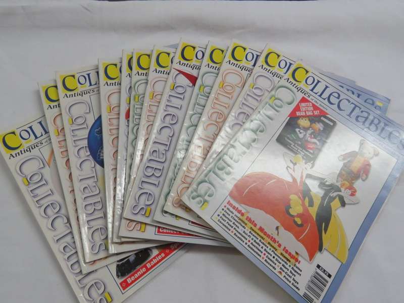 Lot of 12 Collectors magazines