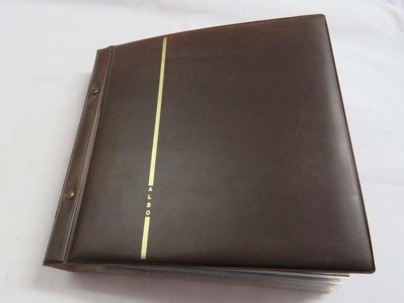 First day cover album with over 150 covers and cards - With album - Mostly South Africa