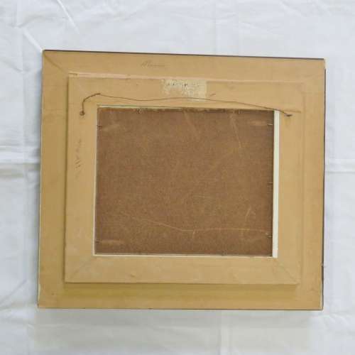 June Tuckett oil on board painting - Size with frame 44 x 49 cm - Size without frame 24 x 29 cm