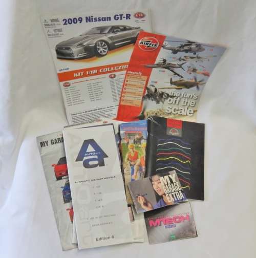 Lot of model cars collection series booklets