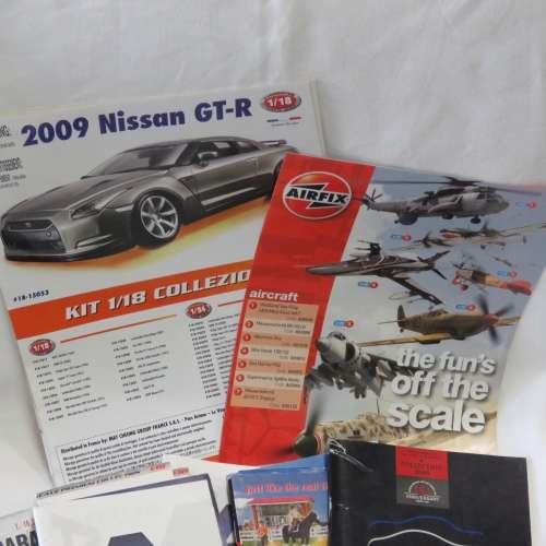 Lot of model cars collection series booklets