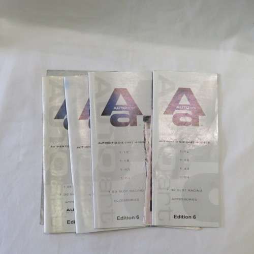 Lot of model cars collection series booklets