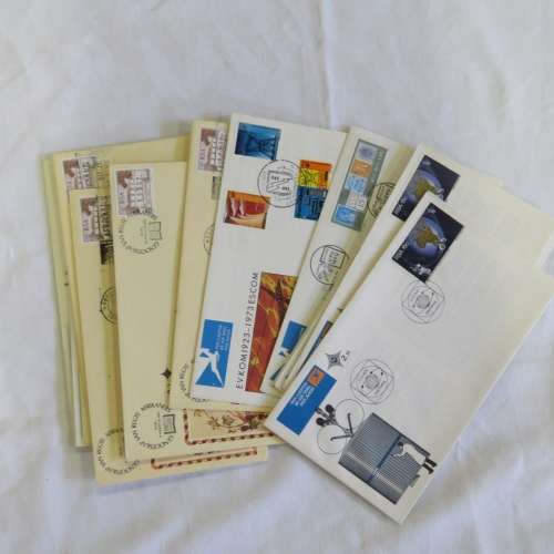 Lot of more than 90 RSA First day covers - Some variations with postmarks