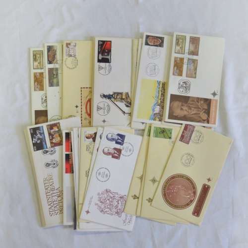 Lot of more than 90 RSA First day covers - Some variations with postmarks
