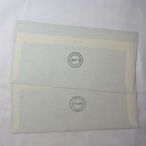 Lot of 2 Suidwes Lugdiens flight covers - Flight SW 904 and SW 901