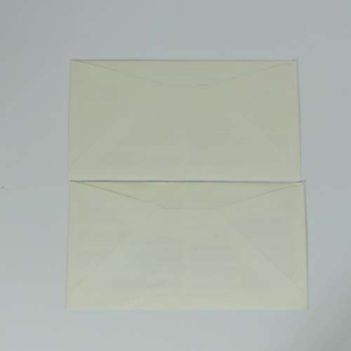 Lot of 2 RSA 5.8 first day covers - Print color variation