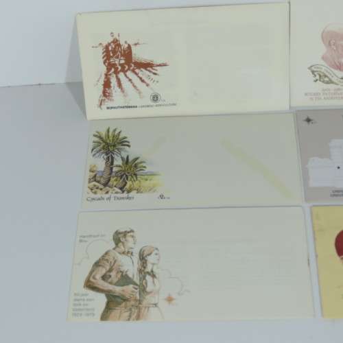 Lot of South Africa and Homelands unused First day covers
