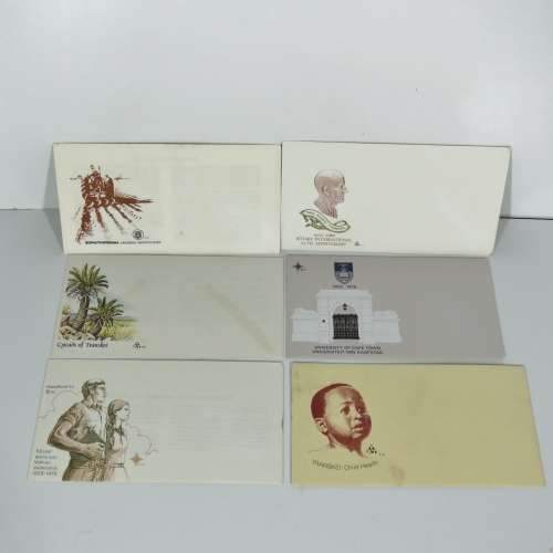 Lot of South Africa and Homelands unused First day covers