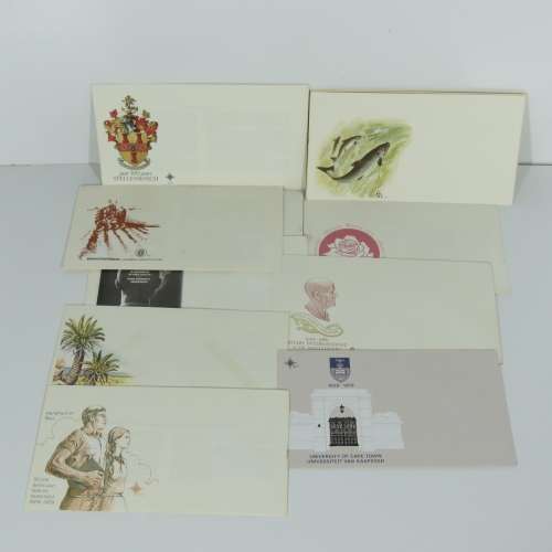 Lot of South Africa and Homelands unused First day covers