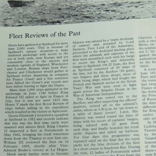 Silver Jubilee Fleet Review - Official Souvenir Programme
