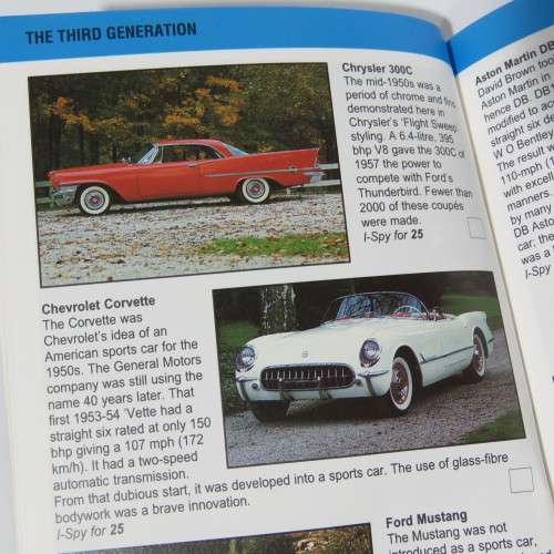 Michelin I-Spy Classic cars booklet