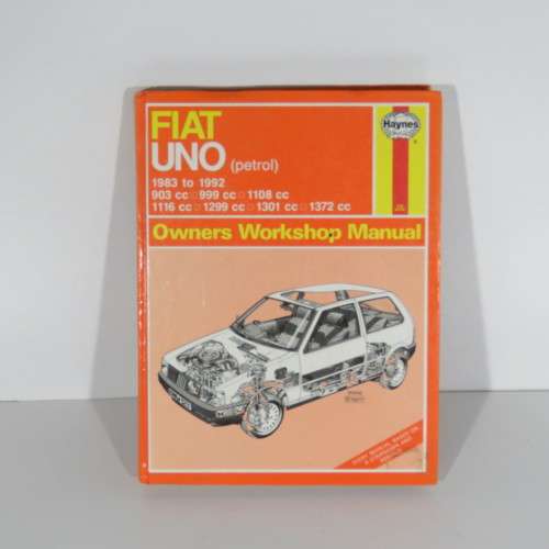 Fiat UNO 1983-1992 Owners Workshop manual - Haynes
