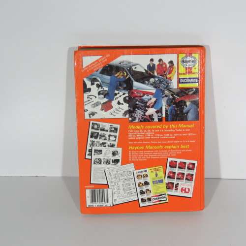 Fiat UNO 1983-1992 Owners Workshop manual - Haynes