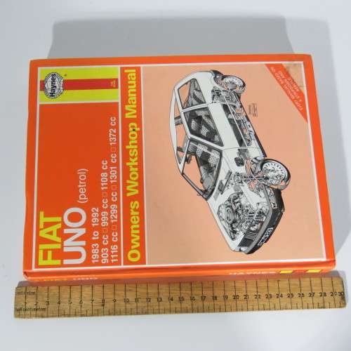 Fiat UNO 1983-1992 Owners Workshop manual - Haynes