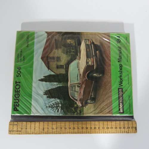 Peugeot 504 from 1968 workshop manual 184