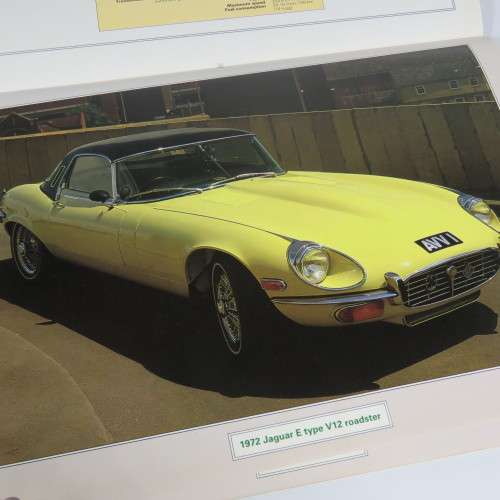 Jaguar - Great Marques poster book by Chris Harvey