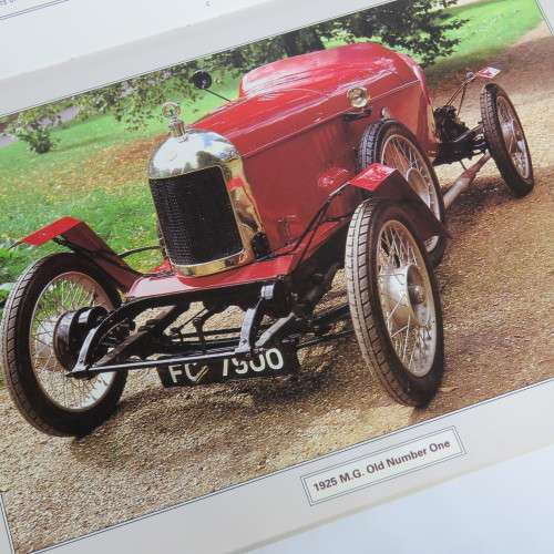 M.G. - Great Marques poster book by Chris Harvey