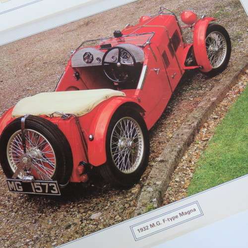 M.G. - Great Marques poster book by Chris Harvey