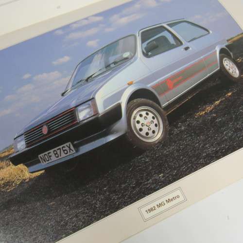M.G. - Great Marques poster book by Chris Harvey