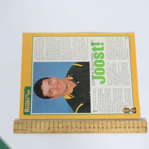 Rugby World Cup 1999 booklet